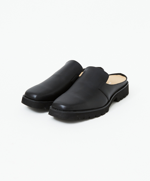 ABAHOUSE（アバハウス）の「ネオレザースクウエアトゥ ミュール /サンダル（サンダル・メンズ・ブラック・M/L/LL）」の10枚目の写真