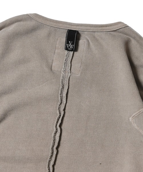 VIRGOwearworks(ヴァルゴウェアワークス)の「PIGMENT WIDE SWT(スウェット・メンズ・ブラック/カーキ・4/2/3)」の14枚目の写真