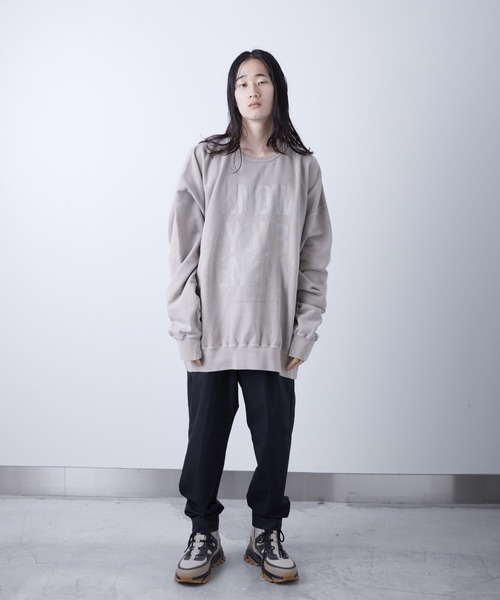 VIRGOwearworks(ヴァルゴウェアワークス)の「PIGMENT WIDE SWT(スウェット・メンズ・ブラック/カーキ・4/2/3)」の19枚目の写真