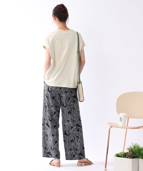 DRESKIP(ドレスキップ)の「◆USAコットンモックネックTシャツ(Tシャツ/カットソー・レディース・ナチュラル/イエロー/ベージュ系2/ライトグリーン/グレー系その他/ホワイト系5・03/02)」の7枚目の写真