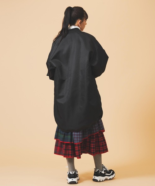 MILKFED.（ミルクフェド）の「MA-1 FLIGHT COAT（MA-1・レディース・ブラック/オフホワイト/オリーブ・ONE SIZE）」の17枚目の写真