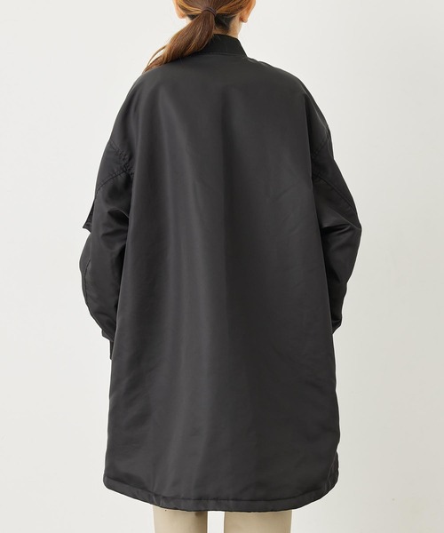 MILKFED.（ミルクフェド）の「MA-1 FLIGHT COAT（MA-1・レディース・ブラック/オフホワイト/オリーブ・ONE SIZE）」の20枚目の写真