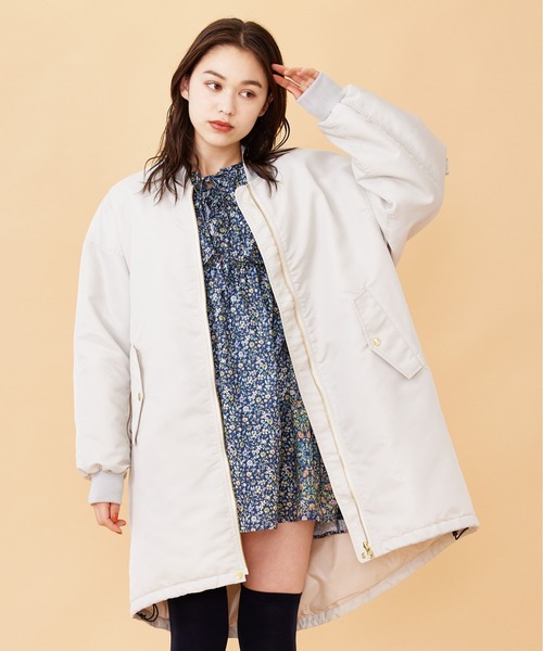 MILKFED.（ミルクフェド）の「MA-1 FLIGHT COAT（MA-1・レディース・ブラック/オフホワイト/オリーブ・ONE SIZE）」の19枚目の写真