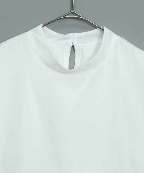 &g'aime（アンジェム）の「【&g’aime】シアーレイヤードトップス（Tシャツ/カットソー・レディース・ホワイト/ブラック/ブラウン・FREE）」の22枚目の写真