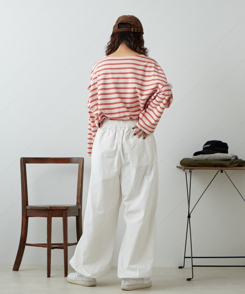 CIAOPANIC TYPY（チャオパニックティピー）の「■【ユニセックス】リップストップスノーカモパンツ（カーゴパンツ・メンズ・ホワイト/カーキ/ピンク・ONE SIZE）」の8枚目の写真