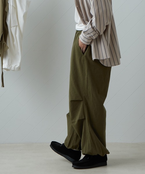 CIAOPANIC TYPY（チャオパニックティピー）の「■【ユニセックス】リップストップスノーカモパンツ（カーゴパンツ・メンズ・ホワイト/カーキ/ピンク・ONE SIZE）」の4枚目の写真