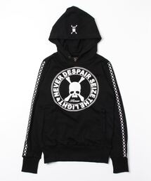ROEN/ロエン/SPANGLE CIRCLE SKULL HOODIE/パーカー