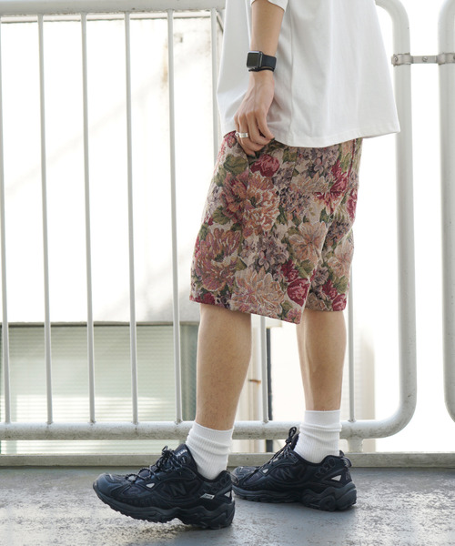 VENCEEXCHANGE（ヴァンスエクスチェンジ）の「ゴブランショートパンツ（その他パンツ・メンズ・ホワイト/ベージュ/オレンジ・M/L）」の2枚目の写真