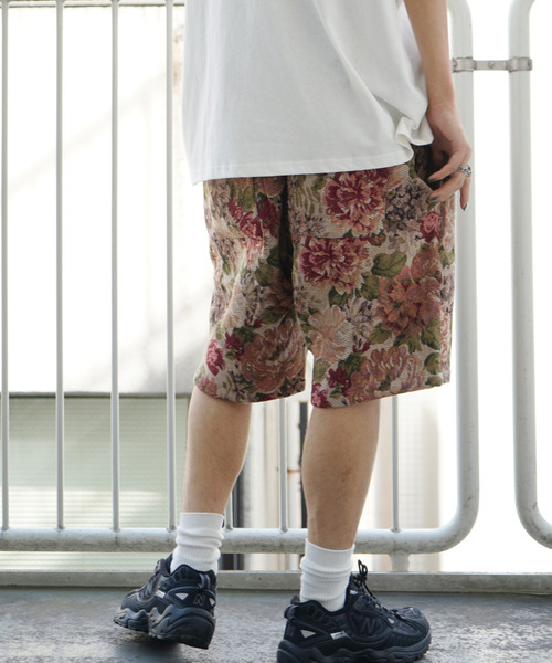 VENCEEXCHANGE（ヴァンスエクスチェンジ）の「ゴブランショートパンツ（その他パンツ・メンズ・ホワイト/ベージュ/オレンジ・M/L）」の9枚目の写真