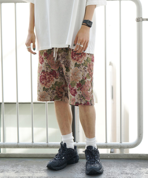 VENCEEXCHANGE（ヴァンスエクスチェンジ）の「ゴブランショートパンツ（その他パンツ・メンズ・ホワイト/ベージュ/オレンジ・M/L）」の12枚目の写真