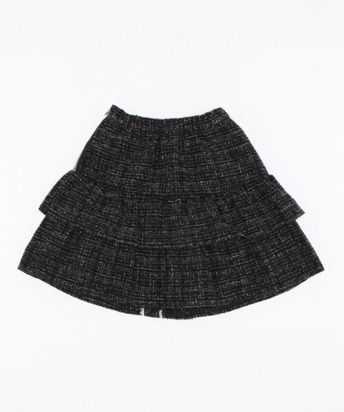 Swankiss(スワンキス)の「PI tiered tweed S/K(スカート・レディース・ベージュ/ブラック/グレー・FREE)」の9枚目の写真