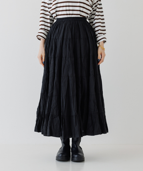 MARIHA（マリハ）の「MARIHA 草原の虹のスカート（スカート・レディース・ブラック/パープル・フリー）」の7枚目の写真