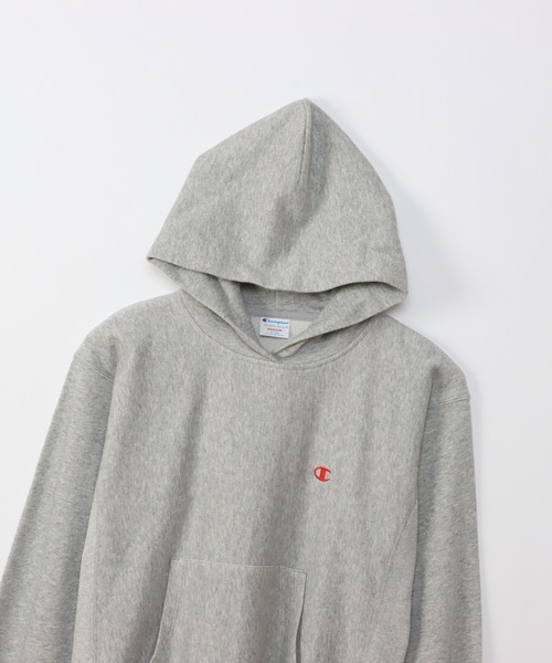 【Champion/チャンピオン】レディース リバースウィーブ(R) フーデッドスウェットシャツ