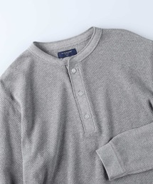 BACK NUMBER | 【BACK NUMBER】ヘビーハニカムヘンリーロンＴ(Tシャツ/カットソー)