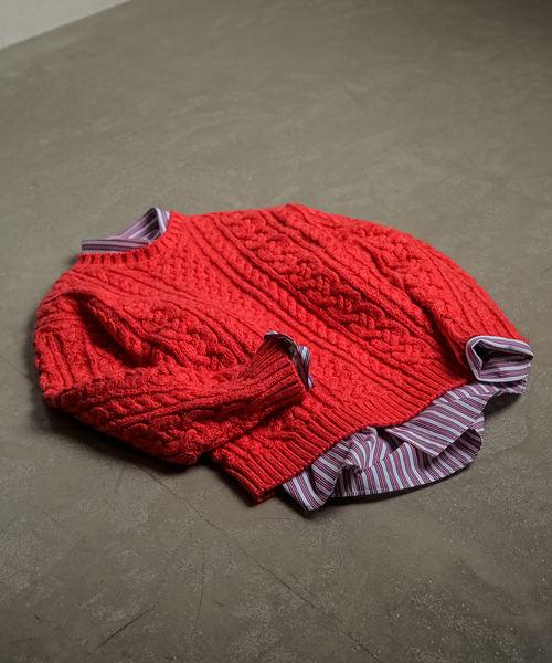 JOINT WORKS（ジョイントワークス）の「CABLE KNIT（ニット/セーター