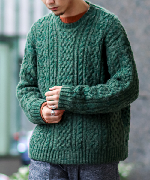 JOINT WORKS（ジョイントワークス）の「CABLE KNIT（ニット/セーター