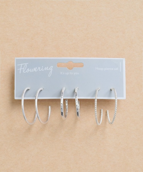 Flowering（フラワーリング）の「メタルフープ/セットピアス（ピアス（両耳用）・レディース・シルバー系その他4/ゴールド系その他5/シルバー系その他7/ゴールド系その他6/ゴールド系1/シルバー系1/シルバー系その他3/ゴールド/ゴールド系その他7/シルバー系/シルバー/シルバー系その他5/シルバー系その他2/シルバー系その他6/シルバー系その他/ゴールド系その他3/ゴールド系/ゴールド系その他2/シルバー系3/ゴールド系2/シルバー系2/ゴールド系その他/ゴールド系その他4/ピンク系その他/ピンク系その他2/ピンク系その他4/ピンク系その他3/ゴールド系3・FREE）」の9枚目の写真