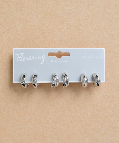 Flowering（フラワーリング）の「メタルフープ/セットピアス（ピアス（両耳用）・レディース・シルバー系その他4/ゴールド系その他5/シルバー系その他7/ゴールド系その他6/ゴールド系1/シルバー系1/シルバー系その他3/ゴールド/ゴールド系その他7/シルバー系/シルバー/シルバー系その他5/シルバー系その他2/シルバー系その他6/シルバー系その他/ゴールド系その他3/ゴールド系/ゴールド系その他2/シルバー系3/ゴールド系2/シルバー系2/ゴールド系その他/ゴールド系その他4/ピンク系その他/ピンク系その他2/ピンク系その他4/ピンク系その他3/ゴールド系3・FREE）」の10枚目の写真