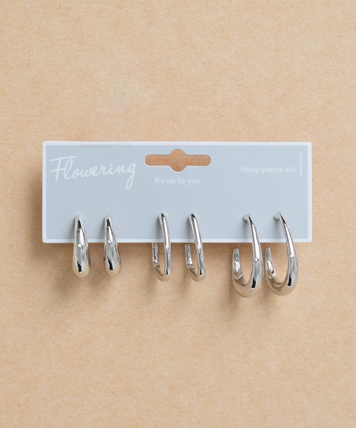 Flowering（フラワーリング）の「メタルフープ/セットピアス（ピアス（両耳用）・レディース・シルバー系その他4/ゴールド系その他5/シルバー系その他7/ゴールド系その他6/ゴールド系1/シルバー系1/シルバー系その他3/ゴールド/ゴールド系その他7/シルバー系/シルバー/シルバー系その他5/シルバー系その他2/シルバー系その他6/シルバー系その他/ゴールド系その他3/ゴールド系/ゴールド系その他2/シルバー系3/ゴールド系2/シルバー系2/ゴールド系その他/ゴールド系その他4/ピンク系その他/ピンク系その他2/ピンク系その他4/ピンク系その他3/ゴールド系3・FREE）」の12枚目の写真