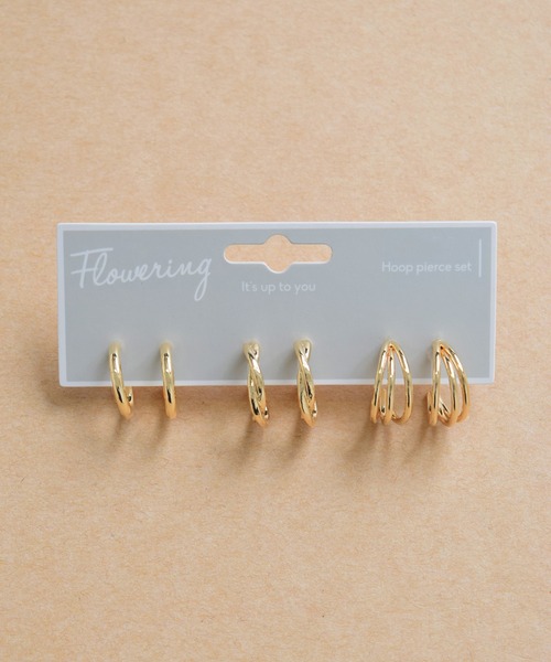 Flowering（フラワーリング）の「メタルフープ/セットピアス（ピアス（両耳用）・レディース・シルバー系その他4/ゴールド系その他5/シルバー系その他7/ゴールド系その他6/ゴールド系1/シルバー系1/シルバー系その他3/ゴールド/ゴールド系その他7/シルバー系/シルバー/シルバー系その他5/シルバー系その他2/シルバー系その他6/シルバー系その他/ゴールド系その他3/ゴールド系/ゴールド系その他2/シルバー系3/ゴールド系2/シルバー系2/ゴールド系その他/ゴールド系その他4/ピンク系その他/ピンク系その他2/ピンク系その他4/ピンク系その他3/ゴールド系3・FREE）」の19枚目の写真