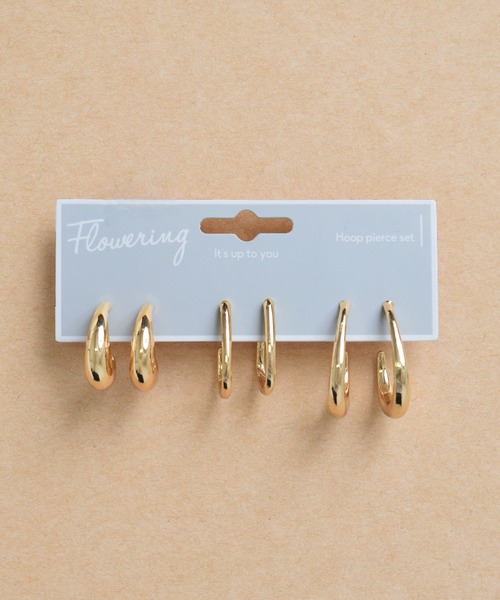 Flowering（フラワーリング）の「メタルフープ/セットピアス（ピアス（両耳用）・レディース・シルバー系その他4/ゴールド系その他5/シルバー系その他7/ゴールド系その他6/ゴールド系1/シルバー系1/シルバー系その他3/ゴールド/ゴールド系その他7/シルバー系/シルバー/シルバー系その他5/シルバー系その他2/シルバー系その他6/シルバー系その他/ゴールド系その他3/ゴールド系/ゴールド系その他2/シルバー系3/ゴールド系2/シルバー系2/ゴールド系その他/ゴールド系その他4/ピンク系その他/ピンク系その他2/ピンク系その他4/ピンク系その他3/ゴールド系3・FREE）」の22枚目の写真