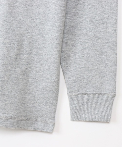 HANES(ヘインズ)の「【Hanes】ロングスリーブクルーネック HM4-W105 ルームウェア セットアップ対応(ルームウェア/パジャマ・レディース・ブラック/グレー・L/M)」の3枚目の写真