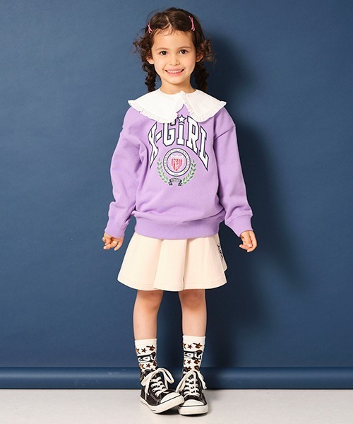 X-girl Stages（エックスガールステージス）の「エリツキカレッジロゴ