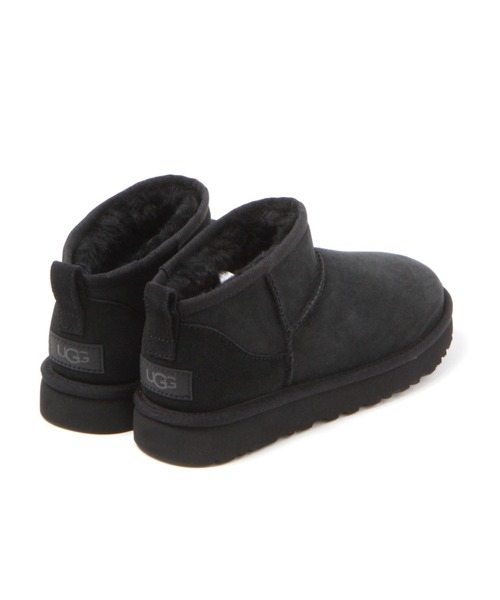 UGG Australia(アグオーストラリア)の「UGG / ウルトラミニ(ブーツ・レディース・ブラック/キャメル・6/8/7)」の5枚目の写真