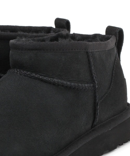 UGG Australia(アグオーストラリア)の「UGG / ウルトラミニ(ブーツ・レディース・ブラック/キャメル・6/8/7)」の8枚目の写真