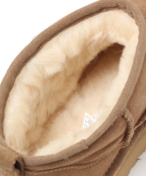 UGG Australia(アグオーストラリア)の「UGG / ウルトラミニ(ブーツ・レディース・ブラック/キャメル・6/8/7)」の15枚目の写真