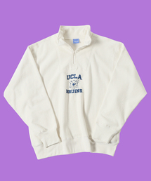 【UCLA×JOURNAL STANDARD】別注 ハーフジップスウェット