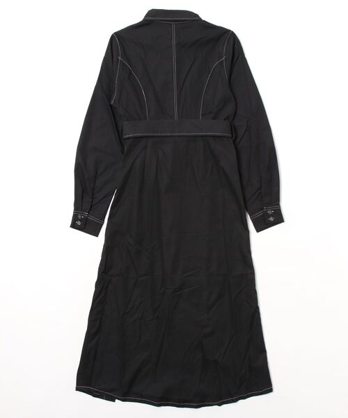 clear（クリア）の「サイドスリットロングワンピース（ワンピース・レディース・カーキ/ブラック・F）」の10枚目の写真