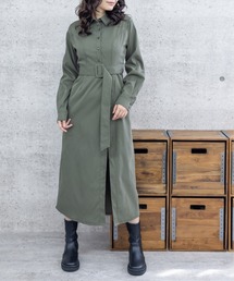 clear | サイドスリットロングワンピース ≪2022AW新作≫(ワンピース)