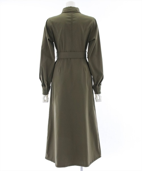 clear（クリア）の「サイドスリットロングワンピース（ワンピース・レディース・カーキ/ブラック・F）」の13枚目の写真