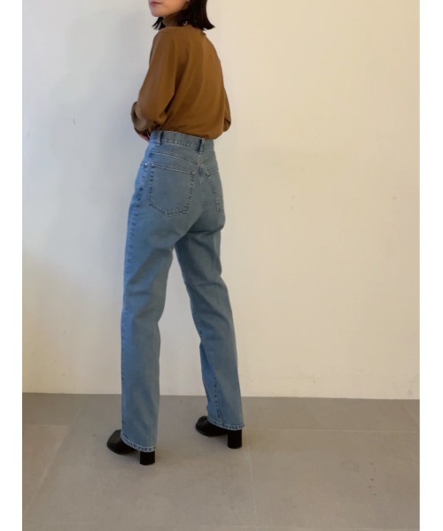 MIESROHE（ミースロエ）オーバーサイズデニムカバーオール ライト