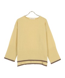 KOBE LETTUCE | ボートネックゆったりニットトップス(ニット/セーター)