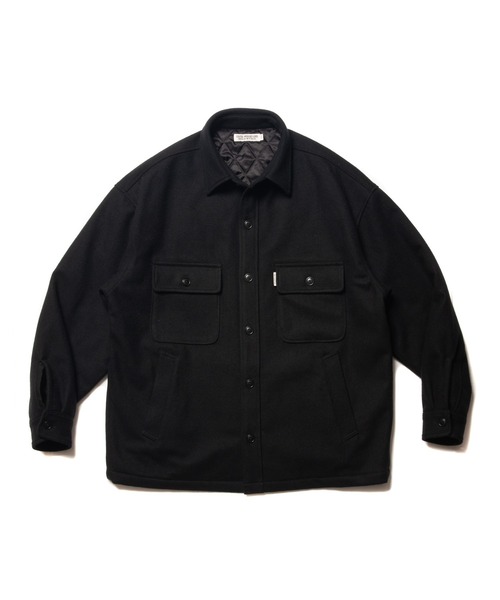 COOTIE PRODUCTIONS（クーティープロダクションズ）の「CA/W Melton CPO Jacket（その他アウター・メンズ・ブラウン/ブラック/グレー・MEDIUM/LARGE/X-LARGE/SMALL）」の2枚目の写真