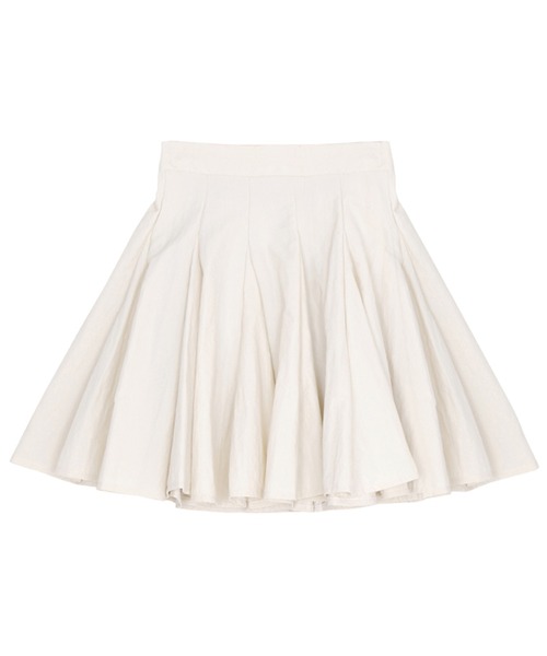 Figments（フィグメンツ）の「ナイロンプリーツミニスカート（スカート・レディース・ブラック/キナリ・FREE）」の9枚目の写真