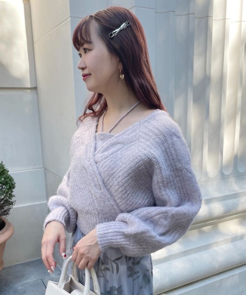 one after another NICE CLAUP(ワンアフターアナザーナイスクラップ)の「メタルリボンピン(2個セット)(ヘアピン・レディース・シルバー/ゴールド・FREE)」の3枚目の写真