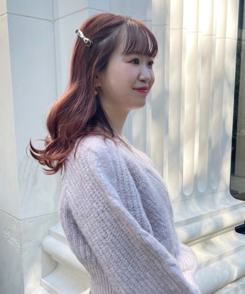 one after another NICE CLAUP(ワンアフターアナザーナイスクラップ)の「メタルリボンピン(2個セット)(ヘアピン・レディース・シルバー/ゴールド・FREE)」の4枚目の写真