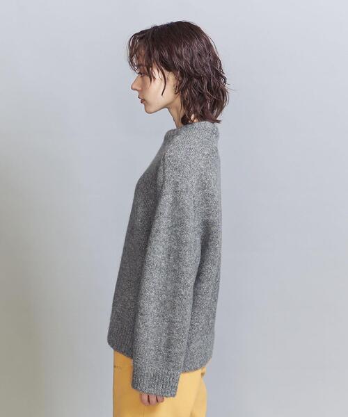BEAUTY&YOUTH UNITED ARROWS（ビューティーアンドユースユナイテッドアローズ）の「モヘヤブレンド ラメニット プルオーバー（ニット/セーター・レディース・ナチュラル/グレー・FREE）」の5枚目の写真