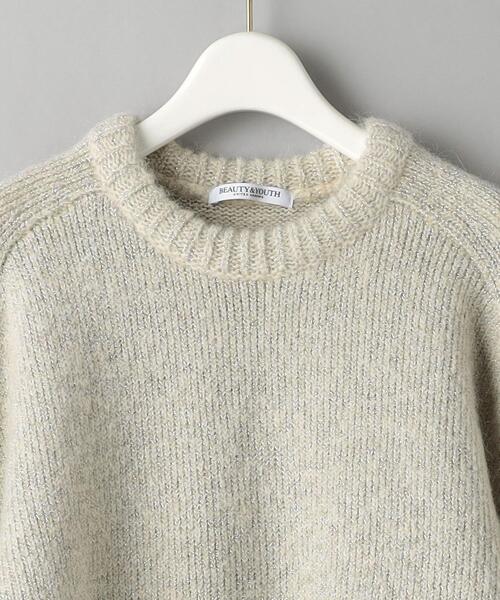BEAUTY&YOUTH UNITED ARROWS（ビューティーアンドユースユナイテッドアローズ）の「モヘヤブレンド ラメニット プルオーバー（ニット/セーター・レディース・ナチュラル/グレー・FREE）」の13枚目の写真