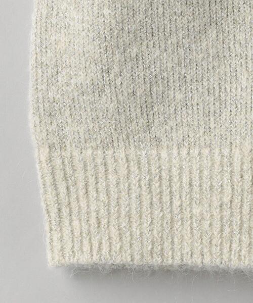 BEAUTY&YOUTH UNITED ARROWS（ビューティーアンドユースユナイテッドアローズ）の「モヘヤブレンド ラメニット プルオーバー（ニット/セーター・レディース・ナチュラル/グレー・FREE）」の15枚目の写真