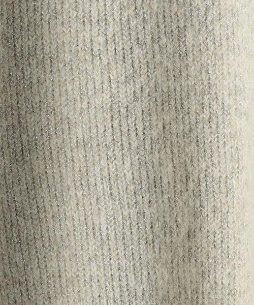 BEAUTY&YOUTH UNITED ARROWS（ビューティーアンドユースユナイテッドアローズ）の「モヘヤブレンド ラメニット プルオーバー（ニット/セーター・レディース・ナチュラル/グレー・FREE）」の16枚目の写真
