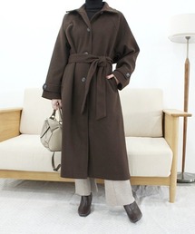 MODE ROBE（モードローブ）の「ステンカラーロングコート（ステンカラーコート）」