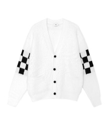 CHECKER BOARD CARDIGAN