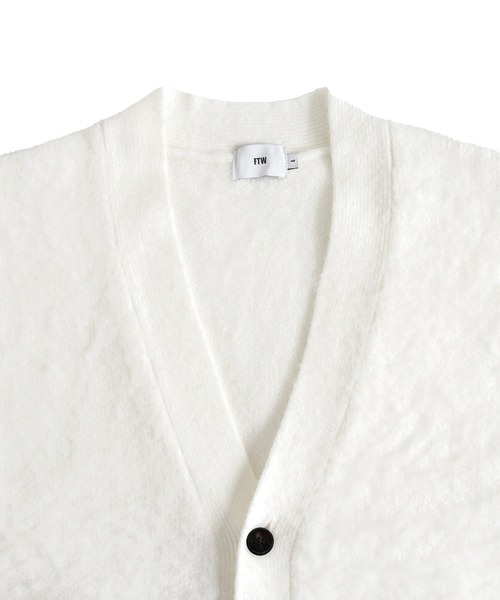 FTW(エフティダブリュー)の「CHECKER BOARD CARDIGAN(カーディガン/ボレロ・メンズ・ホワイト/ブラウン/ブラック・LARGE/MEDIUM)」の21枚目の写真