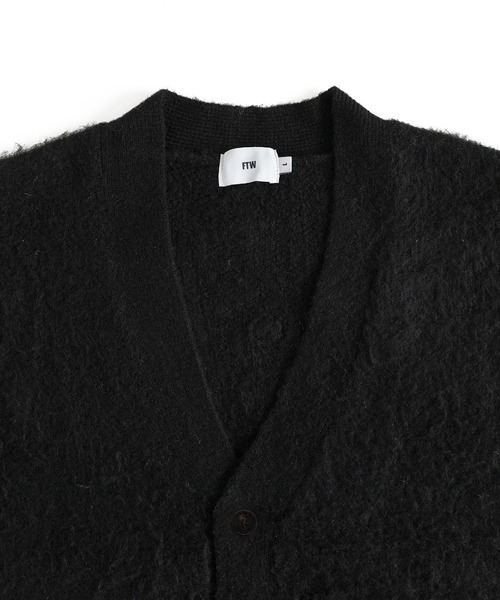 FTW(エフティダブリュー)の「CHECKER BOARD CARDIGAN(カーディガン/ボレロ・メンズ・ホワイト/ブラウン/ブラック・LARGE/MEDIUM)」の7枚目の写真