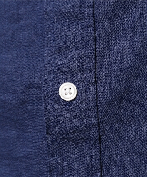 CIAOPANIC（チャオパニック）の「【Ciaopanic】　麻レーヨンシャツ7S（シャツ/ブラウス・メンズ・ホワイト/マスタード/ネイビー・MEDIUM/SMALL/LARGE）」の11枚目の写真