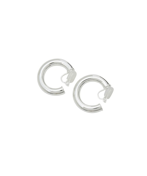 ADAM ET ROPE'（アダムエロペ）の「【LES BIJOUX】ボリュームフープイヤリング（イヤリング・レディース・シルバー/ゴールド・FREE）」の7枚目の写真